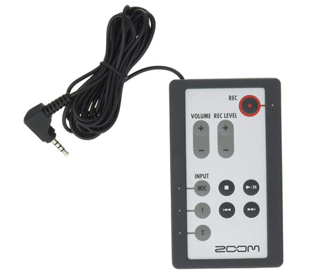 Zoom RC4 Remote Control for H4n and H4n Pro + Zoom MA2 Mic Clip Adapter