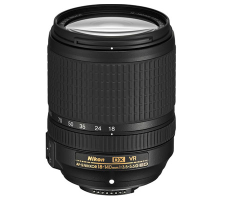 Nikon AF-S 18-140mm f/3.5-5.6G DX ED VR.