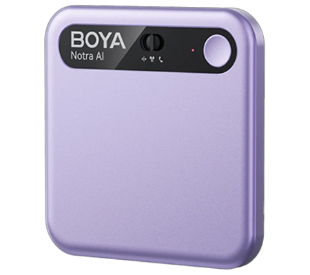 BOYA Notra AI Note Taker Purple