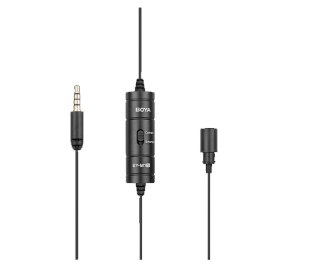 BOYA BY-M1S Universal Lavalier Microphone