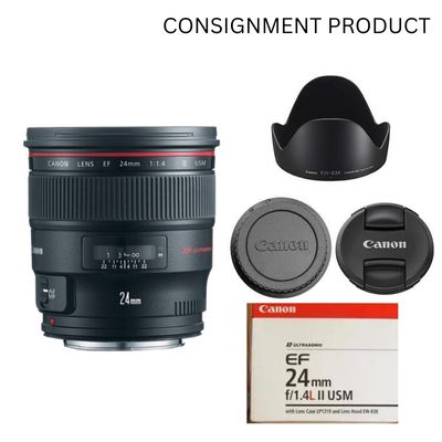 :::USED::: CANON 24MM F/1.4 L II (MINT - 564) - CONSIGNMENT