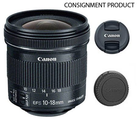 ::: USED ::: Canon EF-S 10-18mm f/4.5-5.6 IS STM (Exmint#191) Consignment