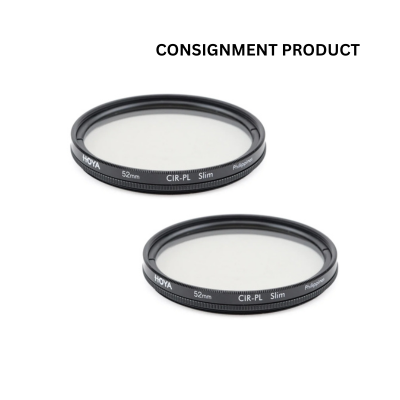 ::: USED ::: HOYA 52MM CIR-PL SLIM FILTER (EXCELLENT) CONSIGNMENT