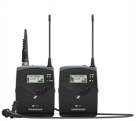 Sennheiser EW 112 P G4 Camera-Mount Wireless Microphone System with ME 2-II Lavalier Mic