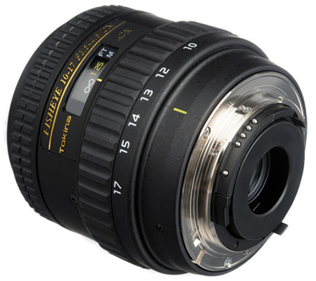 Tokina For Nikon 10-17mm f/3.5-4.5 AT-X 107 AF DX NH