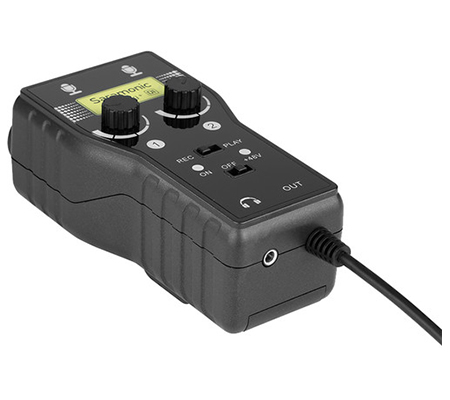 Saramonic SmartRig+ Di Mic and Guitar Interface with Lightning Connector for iOS Devices