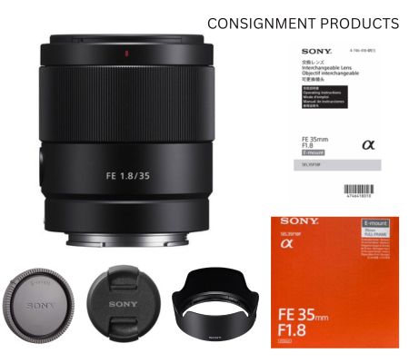 :::USED::: Sony FE 35MM f/1.8 (MINT- 697) - CONSIGNMENT