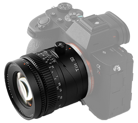TTArtisan Tilt 50mm f/1.4 for Fujifilm X Mount Full Frame