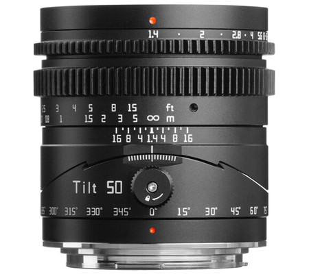 TTArtisan Tilt 50mm f/1.4 for Fujifilm X Mount Full Frame