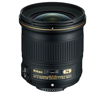 Nikon AF-S 24mm f1.8G ED N