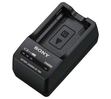Sony BC-TRW Charger Battery NP-FW50 for Sony ZV-E10/A6000/A6400/A7/A7II/A7R/A7RII/A7SII