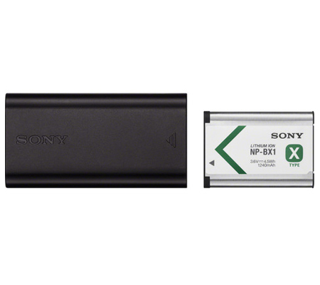 Sony Travel DC Charger + Sony Battery NP-BX1 (ACC-TRDCX) for Cyber-shot/Action Cam Model