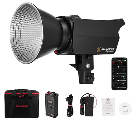 iFootage Anglerfish SL1 220DN LED Video Light