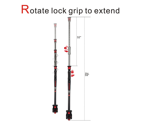 iFootage Cobra 2 Strike A150S II Aluminum Telescopic Monopod