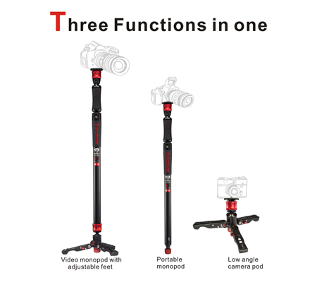 iFootage Cobra 2 Strike A150S II Aluminum Telescopic Monopod