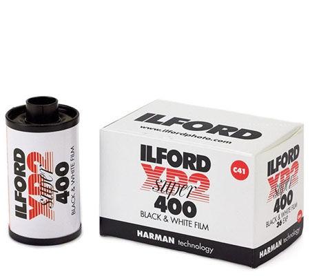 Ilford XP2 Super 400 135 ASA 400 BW 35mm 36Exp Roll Film