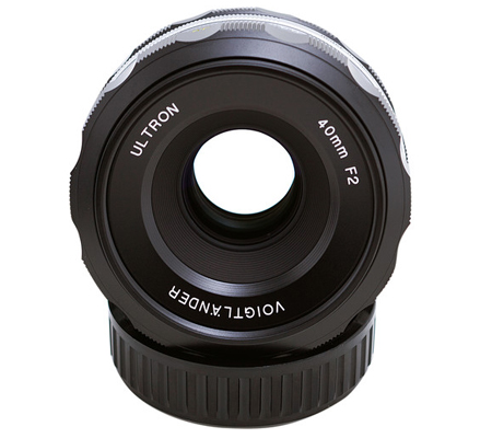 Voigtlander for Nikon F Ultron 40mm f/2 SL IIS Aspherical Lens Black