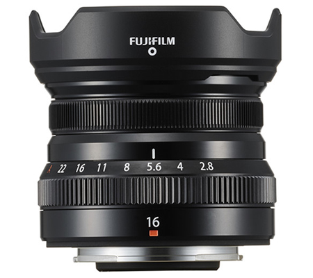 Fujifilm XF 16mm f/2.8 R WR Black