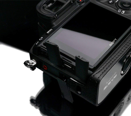 Gariz Halfcase for Sony A7 III / A9  Black XS-CHA7M3BKO
