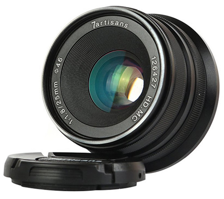 7Artisans 25mm f/1.8 Lens for Canon EF-M Mount APS-C