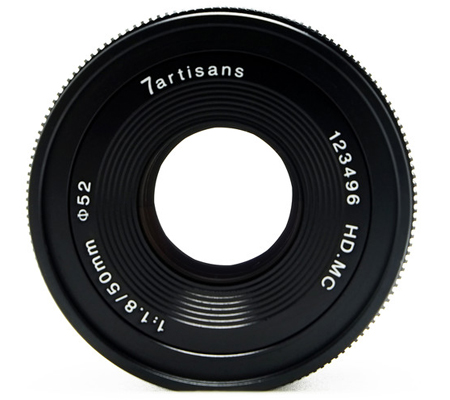 7Artisans 50mm f/1.8 for Fujifilm X APSC Mount