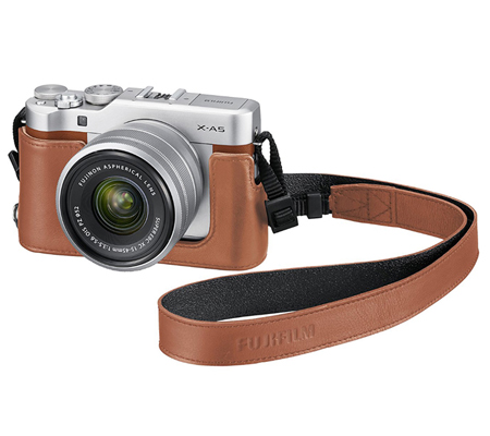 Jual Fujifilm Half Case For Fujifilm XA5 Brown dengan harga terjangkau
