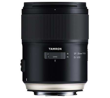 Tamron SP 35mm f/1.4 Di USD for Canon EF Mount Full Frame.