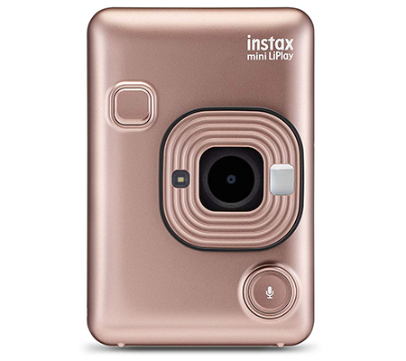 FUJIFILM instax mini LiPlay ブラッシュゴールド - フィルムカメラ