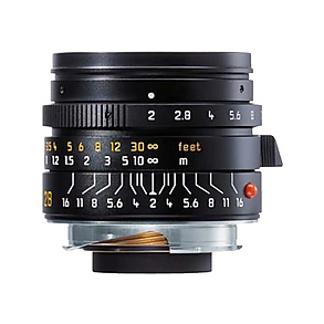 Leica 28mm f/2 Summicron-M ASPH Black (11604).