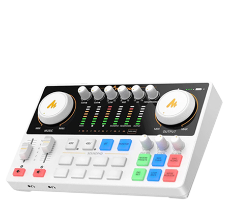 Maonocaster AME2 Gen2 White Audio Mixer & Interface