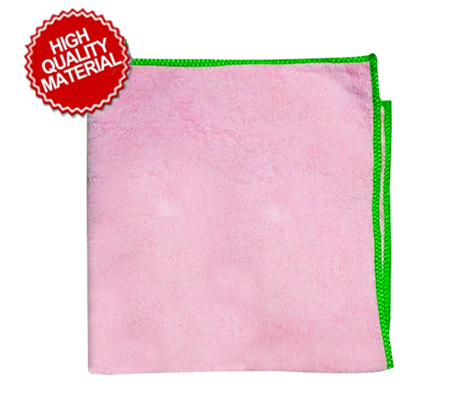 Microfiber Cleaning Cloth 40 x 40cm Pink
