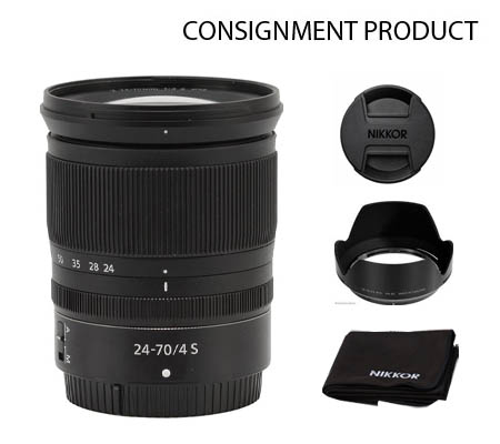 ::: USED ::: Nikon Z 24-70mm f/4 S (Mint-408) Consignment