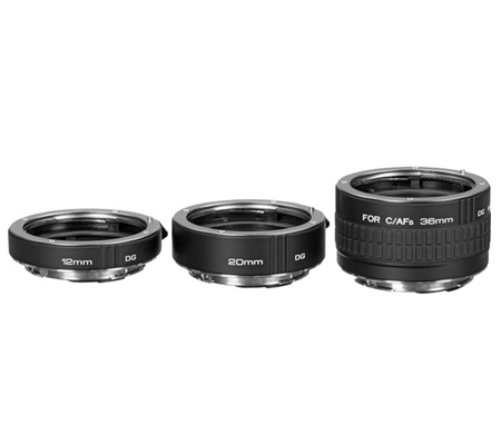 Kenko KE-NAHDAFN DG 12/20/36 mm Adapter for Nikon AF Lens Black