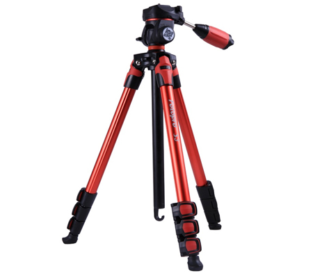 Fotopro S3 Photo Tripod Red.