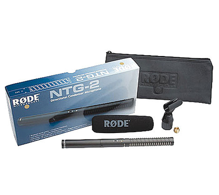 Rode NTG2 Dual Powered Directional Condenser Microphone