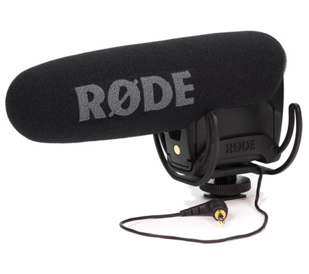 Rode VideoMic Pro with Rycote Lyre Suspension Mount