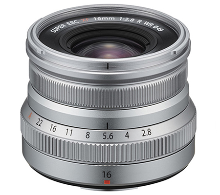 Fujifilm XF 16mm f/2.8 R WR Silver