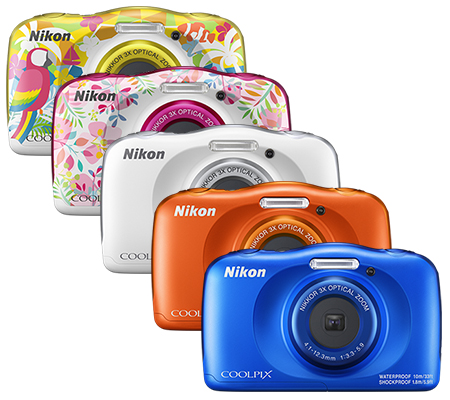Nikon Coolpix W150 Waterproof Digital Camera Blue