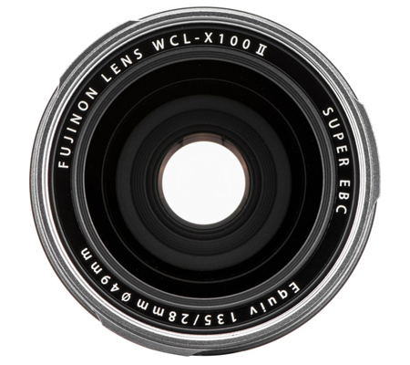 Fujifilm Wide Conversion Lens WCL-X100 II Silver