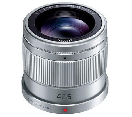 Panasonic Lumix G 42.5mm f/1.7 ASPH Power O.I.S Silver