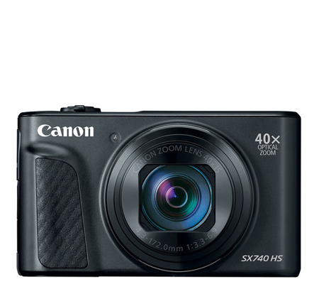 Canon PowerShot SX740 HS Digital Camera (Black)