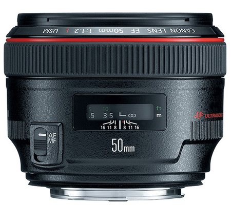 Canon EF 50mm f/1.2L USM