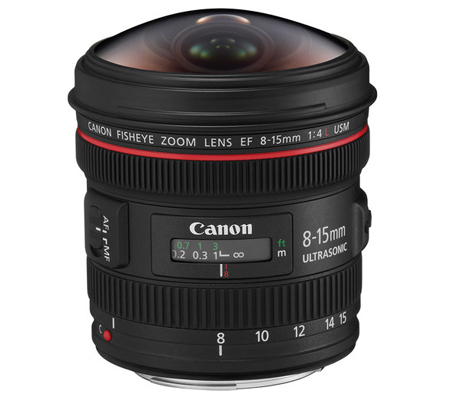 Canon EF 8-15mm f/4L Fisheye USM
