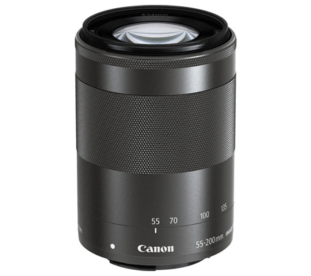 Canon EF-M 55-200mm f/4.5-6.3 IS STM Graphite