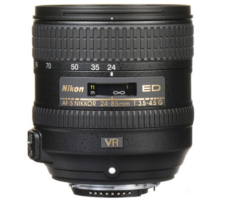 Nikon AF-S 24-85mm f/3.5-4.5G ED VR