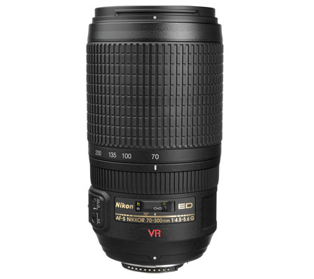 Nikon AF-S 70-300mm f/4.5-5.6G VR IF-ED.