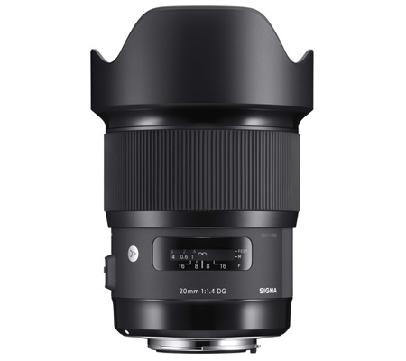 Sigma 20mm f/1.4 DG HSM Art for Canon EF Mount Full Frame