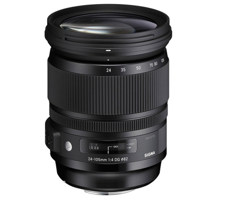 Sigma 24-105mm f/4 DG OS HSM Art for Canon EF Mount Full Frame.