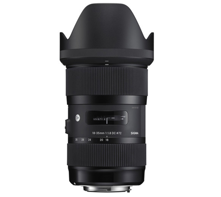 Sigma 18-35mm f/1.8 DC HSM Art for Canon EF Mount APSC