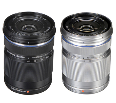 Olympus M Zuiko Digital Ed 40 150mm F 4 5 6 R Lens Silver Olympus M Zuiko Digital Ed 40 150mm F 4 5 6 R Lens Silver
